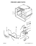 Diagram for 04 - Freezer Liner Parts