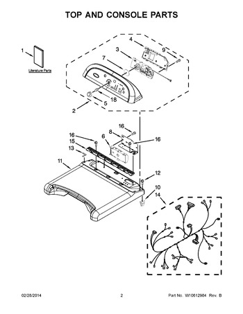 Diagram for WED8900BW0