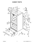 Diagram for 02 - Cabinet Parts