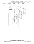 Diagram for 01 - Control Panel Parts