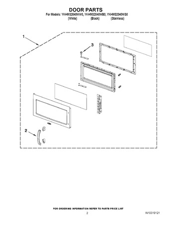 Diagram for YKHMS2040WW0