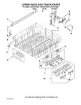 Diagram for 09 - Upper Rack And Track Parts