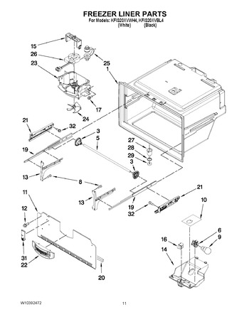 Diagram for KFIS20XVWH4