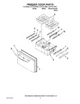 Diagram for 10 - Freezer Door Parts