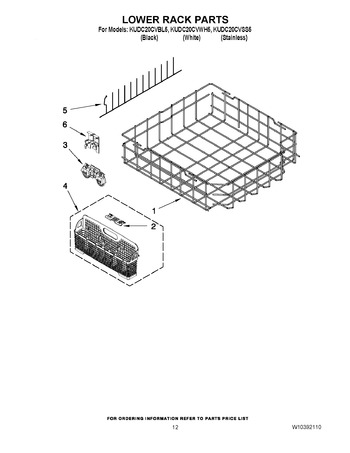 Diagram for KUDC20CVWH5