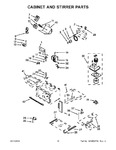 Diagram for 06 - Cabinet And Stirrer Parts