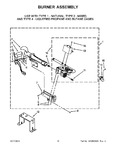 Diagram for 06 - Burner Assembly