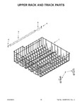 Diagram for 10 - Upper Rack And Track Parts