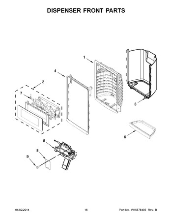 Diagram for WRF736SDAB10