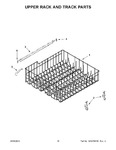 Diagram for 10 - Upper Rack And Track Parts