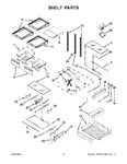 Diagram for 08 - Shelf Parts