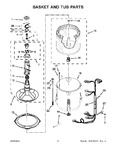 Diagram for 04 - Basket And Tub Parts