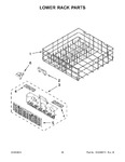 Diagram for 11 - Lower Rack Parts