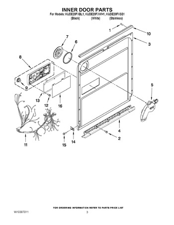 Diagram for KUDE20FXWH1