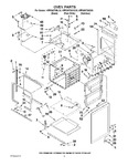 Diagram for 02 - Oven Parts