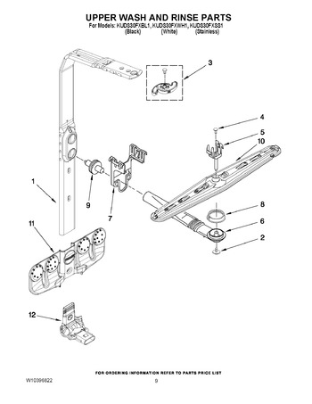 Diagram for KUDS30FXWH1