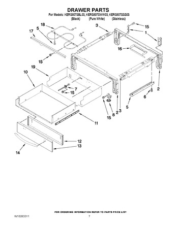 Diagram for KERS807SWW03