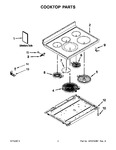 Diagram for 02 - Cooktop Parts