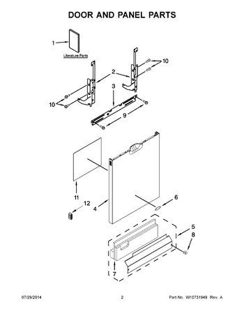 Diagram for WDF540PADB0