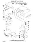 Diagram for 02 - Freezer Liner Parts