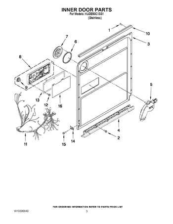 Diagram for KUDE50CXSS1