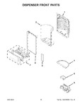 Diagram for 09 - Dispenser Front Parts