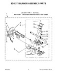 Diagram for 05 - 8318272 Burner Assembly Parts