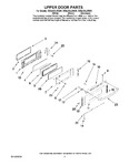 Diagram for 04 - Upper Door Parts