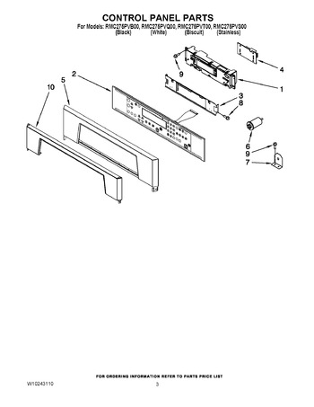 Diagram for RMC275PVS00