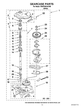 Diagram for 7MWTW9216YM0