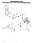 Diagram for 08 - Dispenser Front Parts