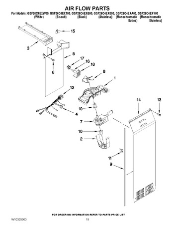 Diagram for GSF26C4EXS00