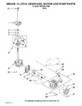 Diagram for 04 - Brake, Clutch, Gearcase, Motor And Pump Parts