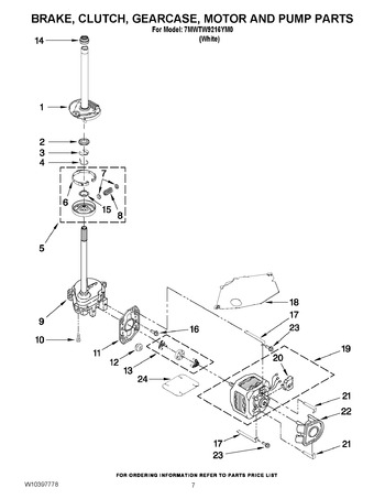 Diagram for 7MWTW9216YM0