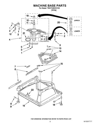 Diagram for 7MWTW9215YW0