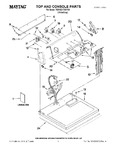 Diagram for 01 - Top And Console Parts