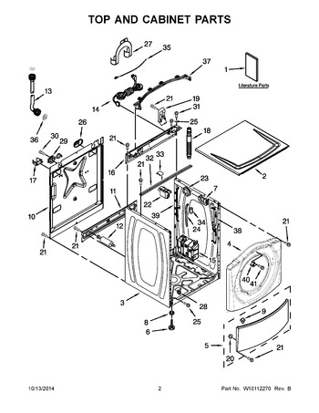 Diagram for WFW8300SW01