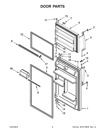 Diagram for WRT106TFDW00