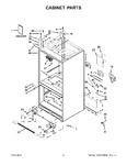 Diagram for 02 - Cabinet Parts