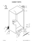 Diagram for 02 - Cabinet Parts