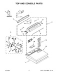 Diagram for 02 - Top And Console Parts