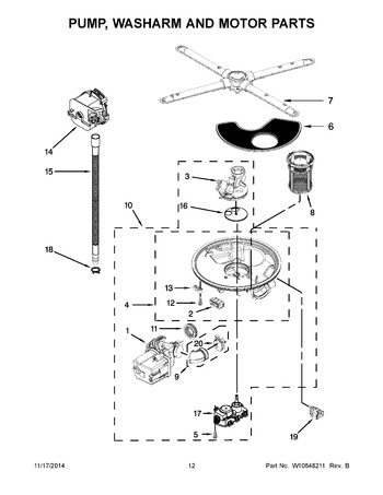 Diagram for KDTE704DWH0