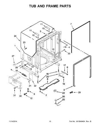 Diagram for KDTE704DPA0