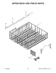 Diagram for 10 - Upper Rack And Track Parts