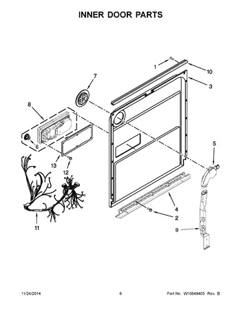 Diagram for KDTE504DSS0