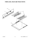 Diagram for 12 - Third Level Rack And Track Parts