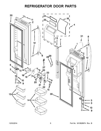 Diagram for WRF736SDAW11