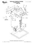 Diagram for 01 - Top And Console Parts