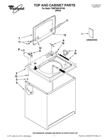 Diagram for 7MWTW9315YW0