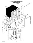 Diagram for 05 - Tub And Frame Parts